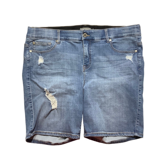 Torrid Light Wash Denim Shorts Size 20 – Baddie, Casual, Streetwear