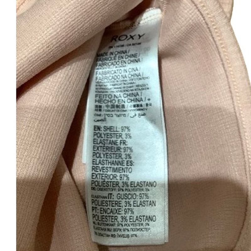 ROXY Peach Weave Gauze Tank, Beach, Casual, Summer, Size XL