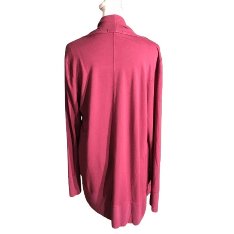 Athleta Light Purple Open-Knit Cardigan M - Cozy, Casual, Minimalist