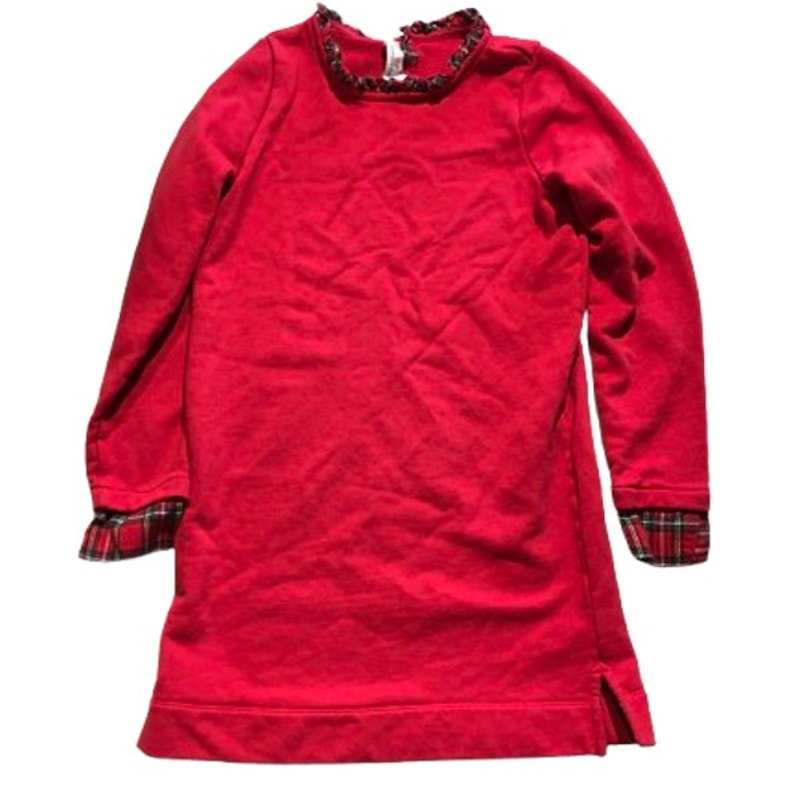 Vineyard Vines Red Sweatshirt Kid's Dress Size 14 LG – Preppy, Holiday, Cozy