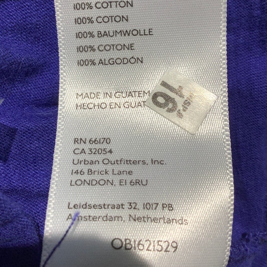 Pilcro Blue Long Sleeve Top Women’s Size Small – Stretch Waist, Cotton, Casual