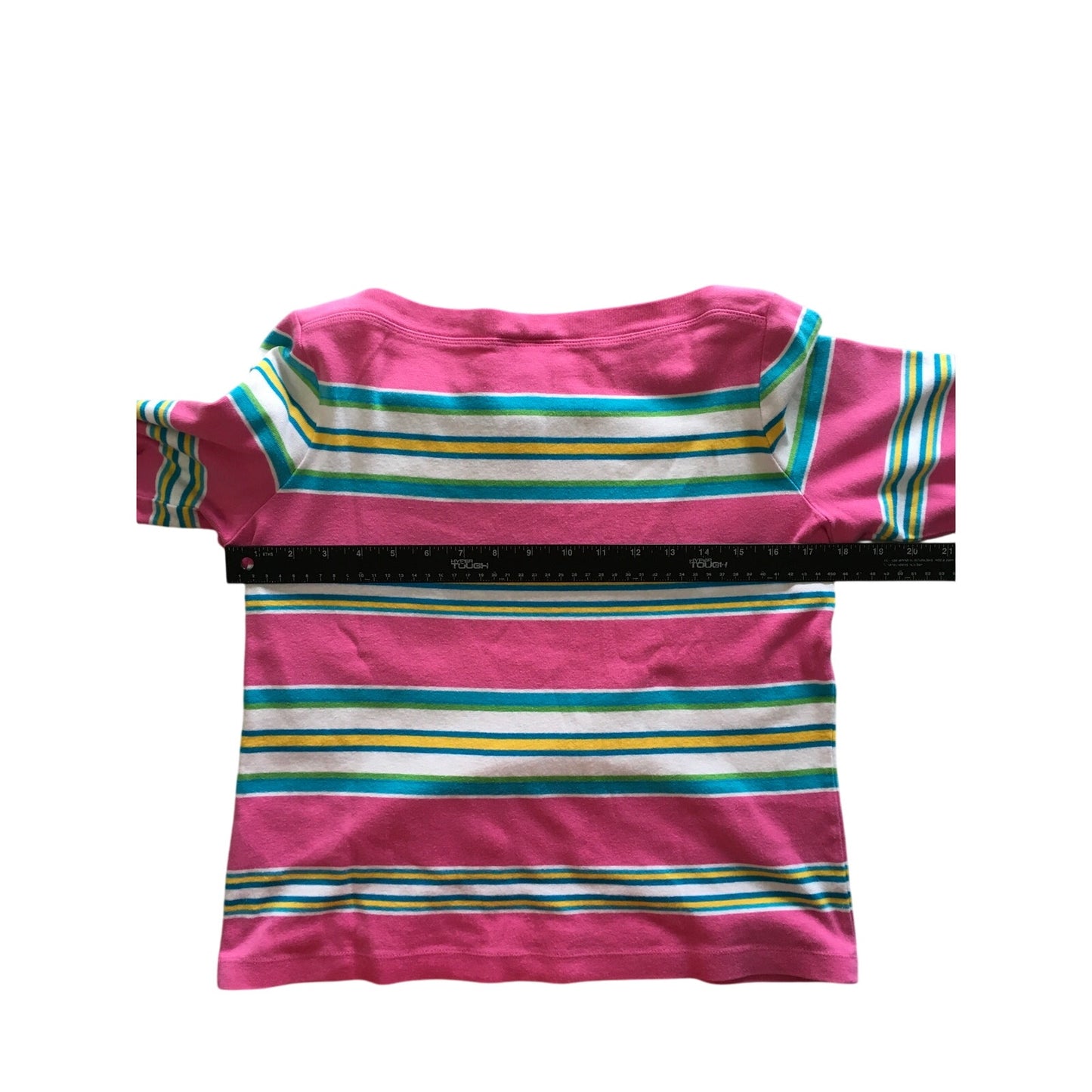 Lauren Ralph Lauren Striped Cotton Top Size S - Preppy, Classic, Casual