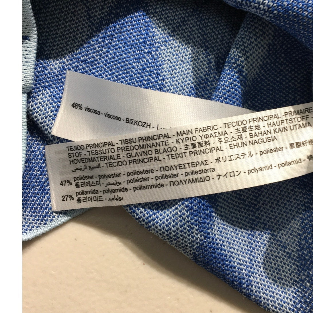 Zara Argyle Knit Dress Size M - Preppy, Coquette, Y2K