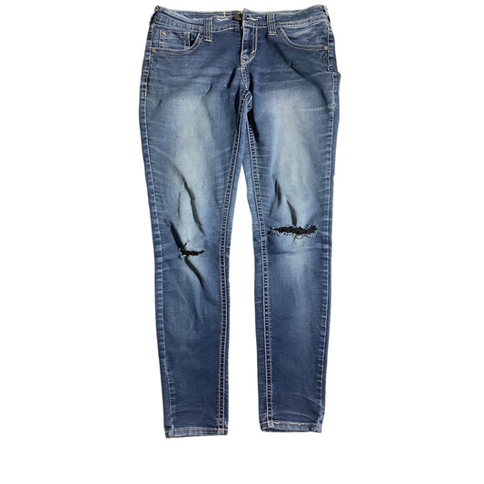 Wallflower Distressed Skinny Jeans Women’s Size 11 – Edgy, Casual, Stretch
