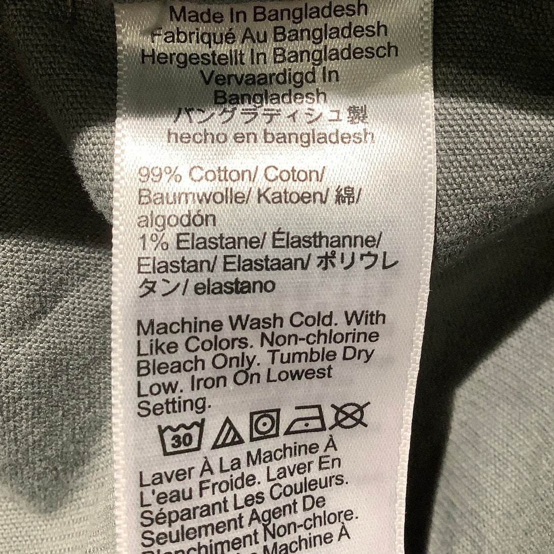 J.Crew Gray Button-Up Shirt Men’s Size XXL – Classic, Collared, Long Sleeve