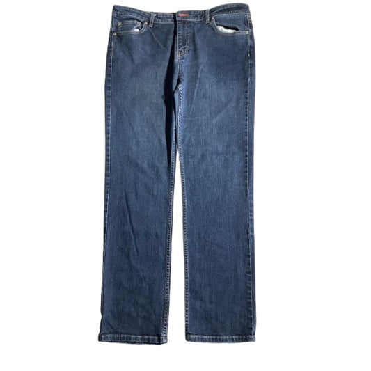 Woolrich Denim Blue Jeans Women’s 16 – Classic, Straight Leg, Comfortable Fit