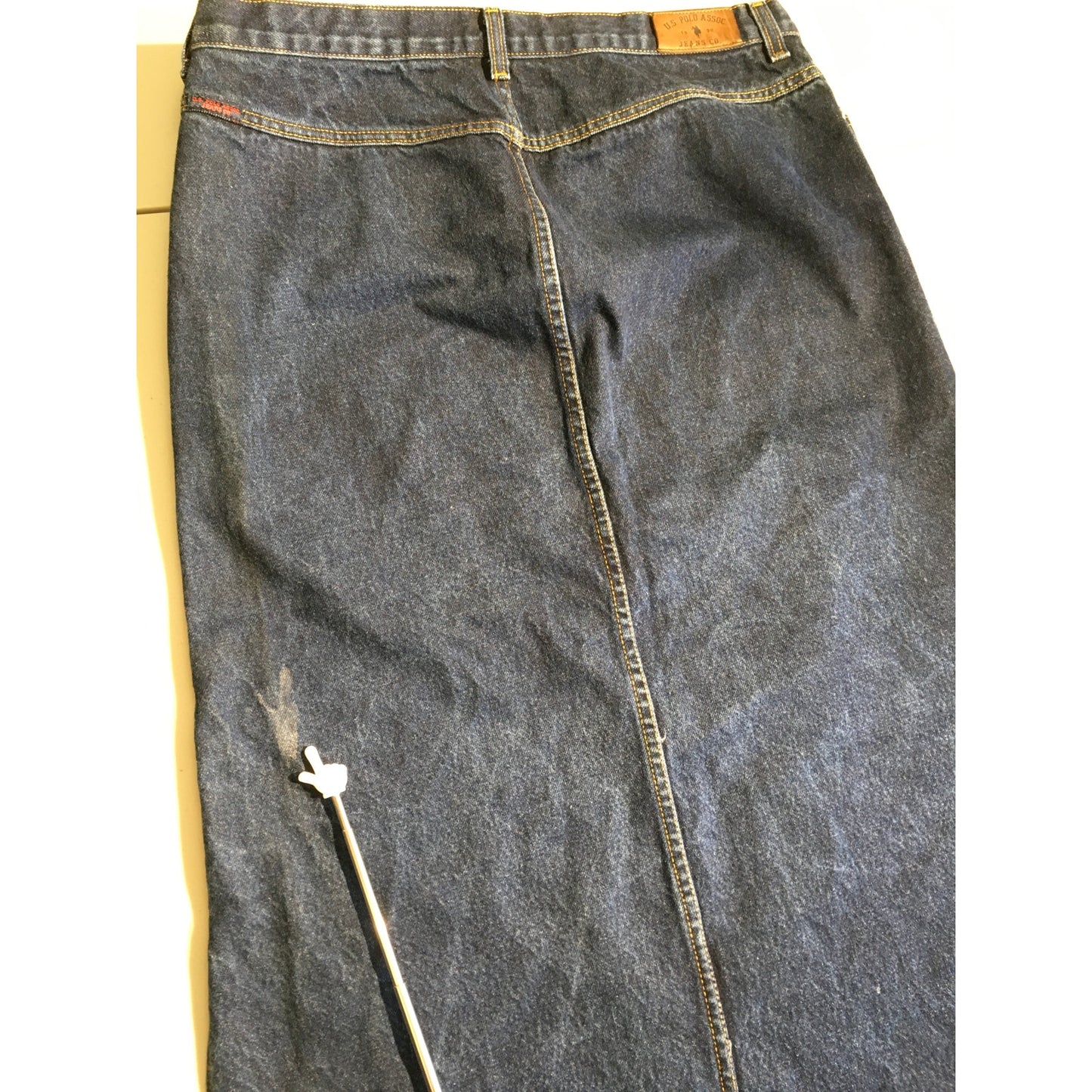 U.S. Polo Assn. Jean Skirt Size 16 - Classic, Y2K, Casual