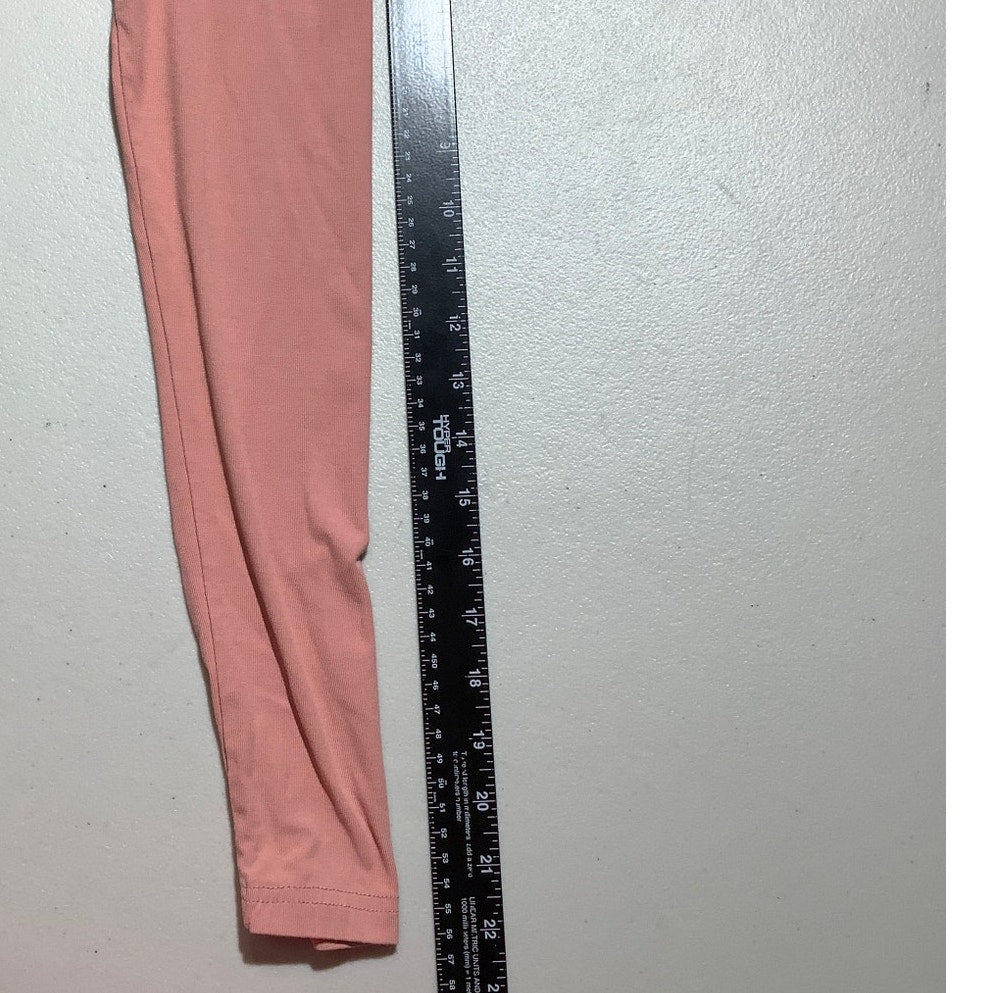 OGL Light Pink Surplice Thermal Top Women’s Size S — Wrap, Minimalist, Casual