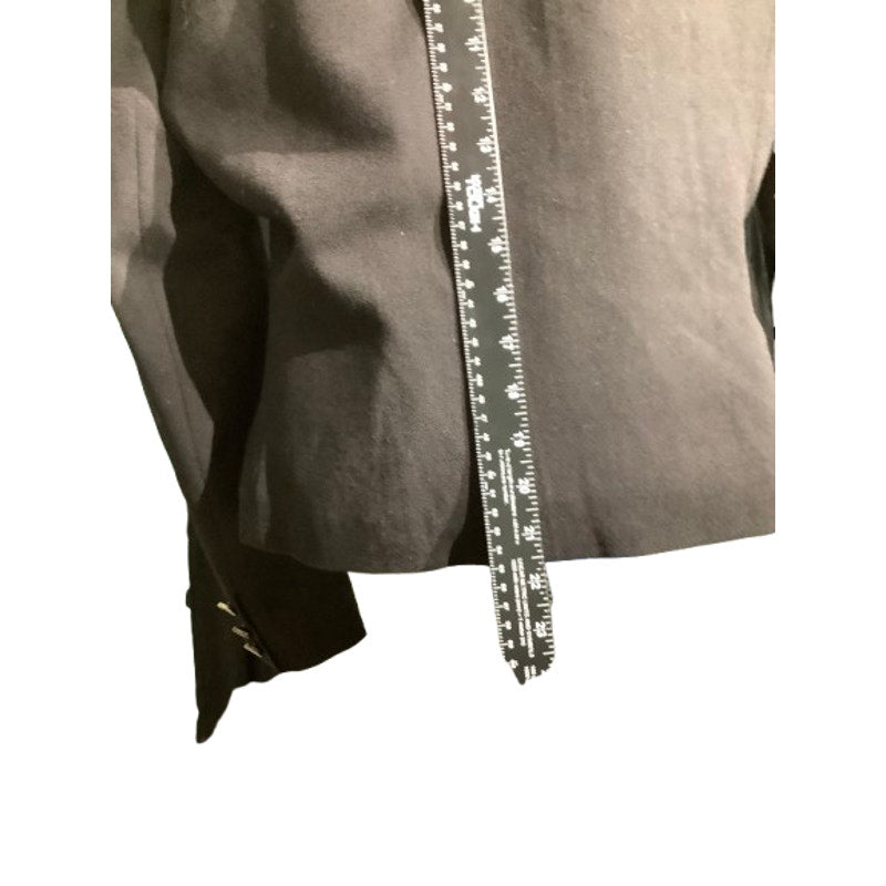 Stanley Blacker Wool Blazer Black Women’s 14 — Formal, Double Breasted, Classic