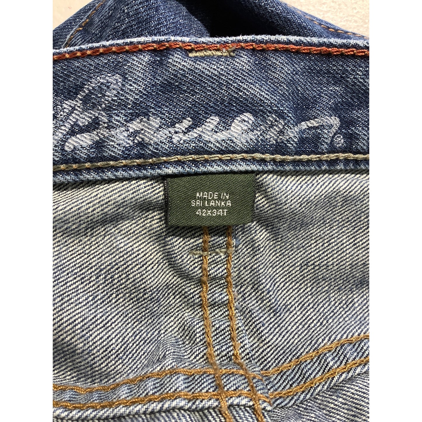 Eddie Bauer Men's Relaxed Fit Jeans Size 42x34 – Vintage, Casual, Grunge