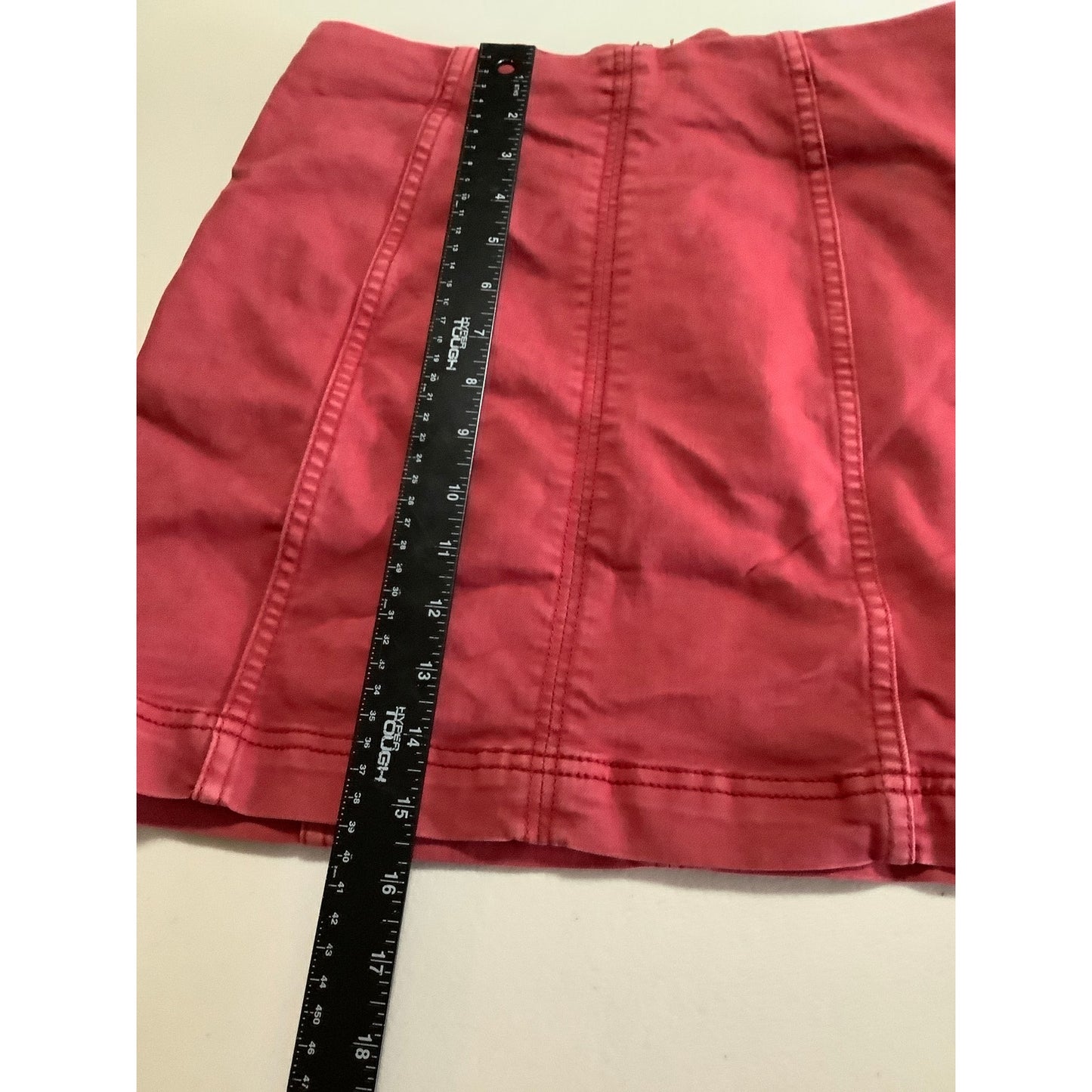 Free People Red Mini Skirt Size 5 - Boho, Y2K, Streetwear