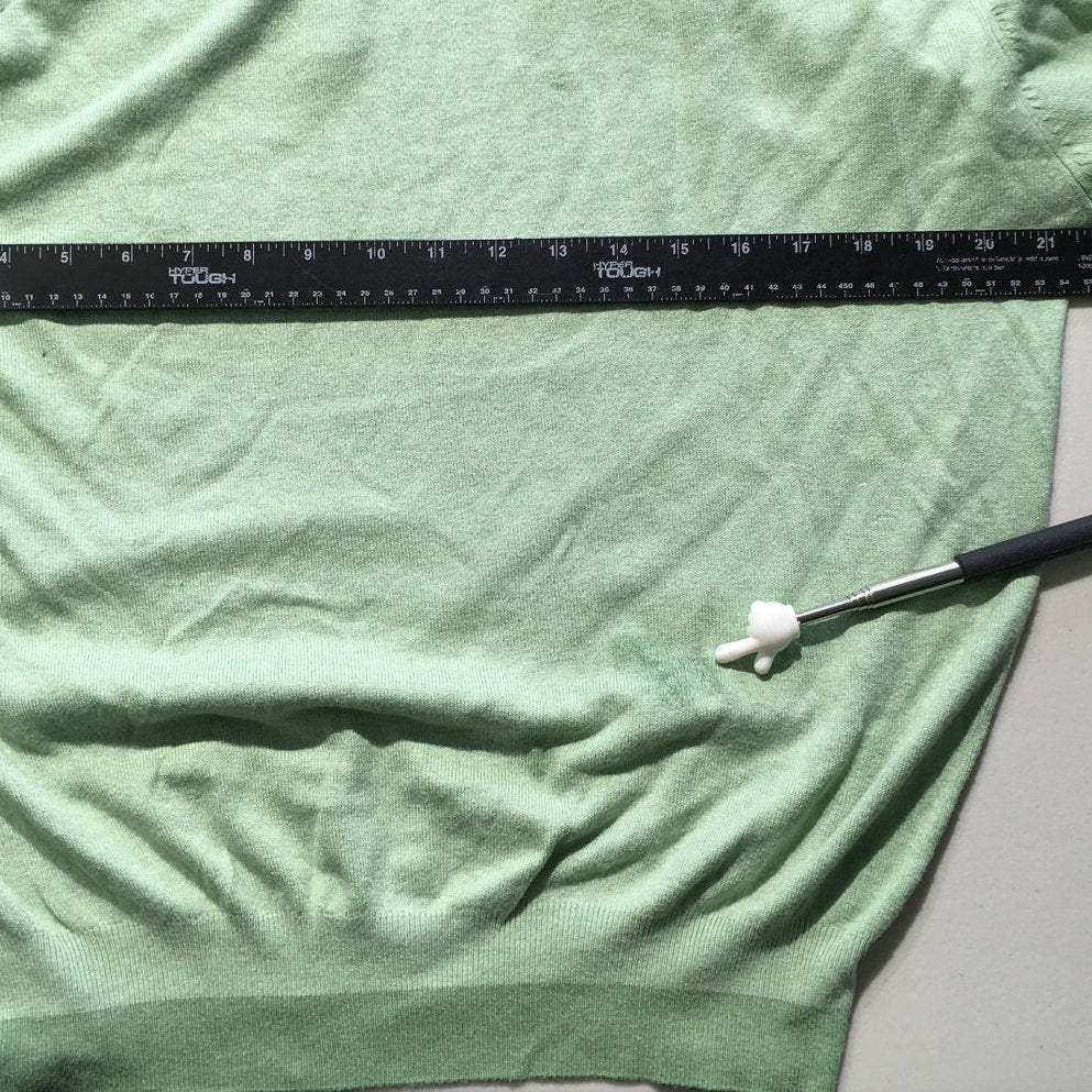 Born Polo Sweater Mens LG - Minimalist, Preppy, Softcore