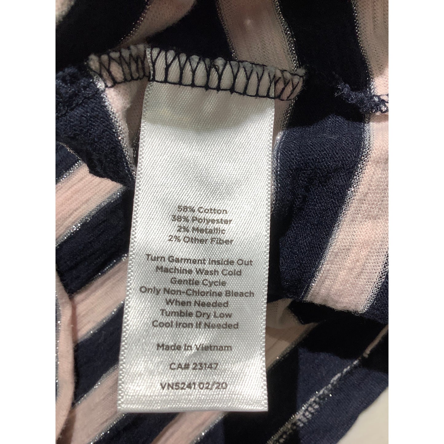 Talbots Blue Striped Top Women’s Size 3X – Nautical, Relaxed, Comfortable