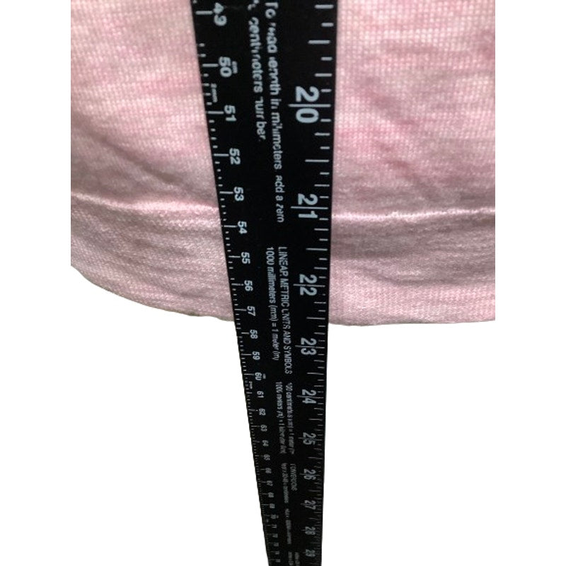 J.Crew Light Pink Merino Wool Sweater Size Small - Feminine, Minimalist, Preppy