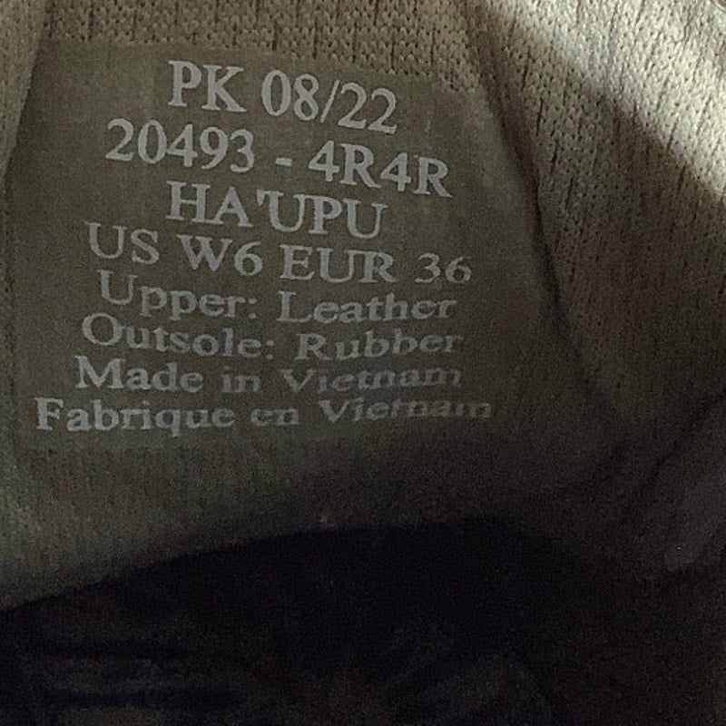 Olukai Ha'upu Leather Sneakers Women’s 6 – Casual, Comfortable, Island-Inspired