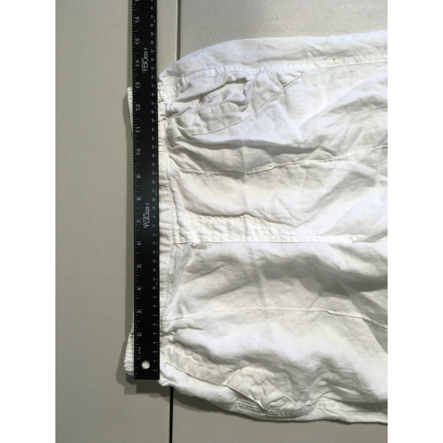 White 100% Linen Pants Size Small – Coastal, Minimalist, Resortwear