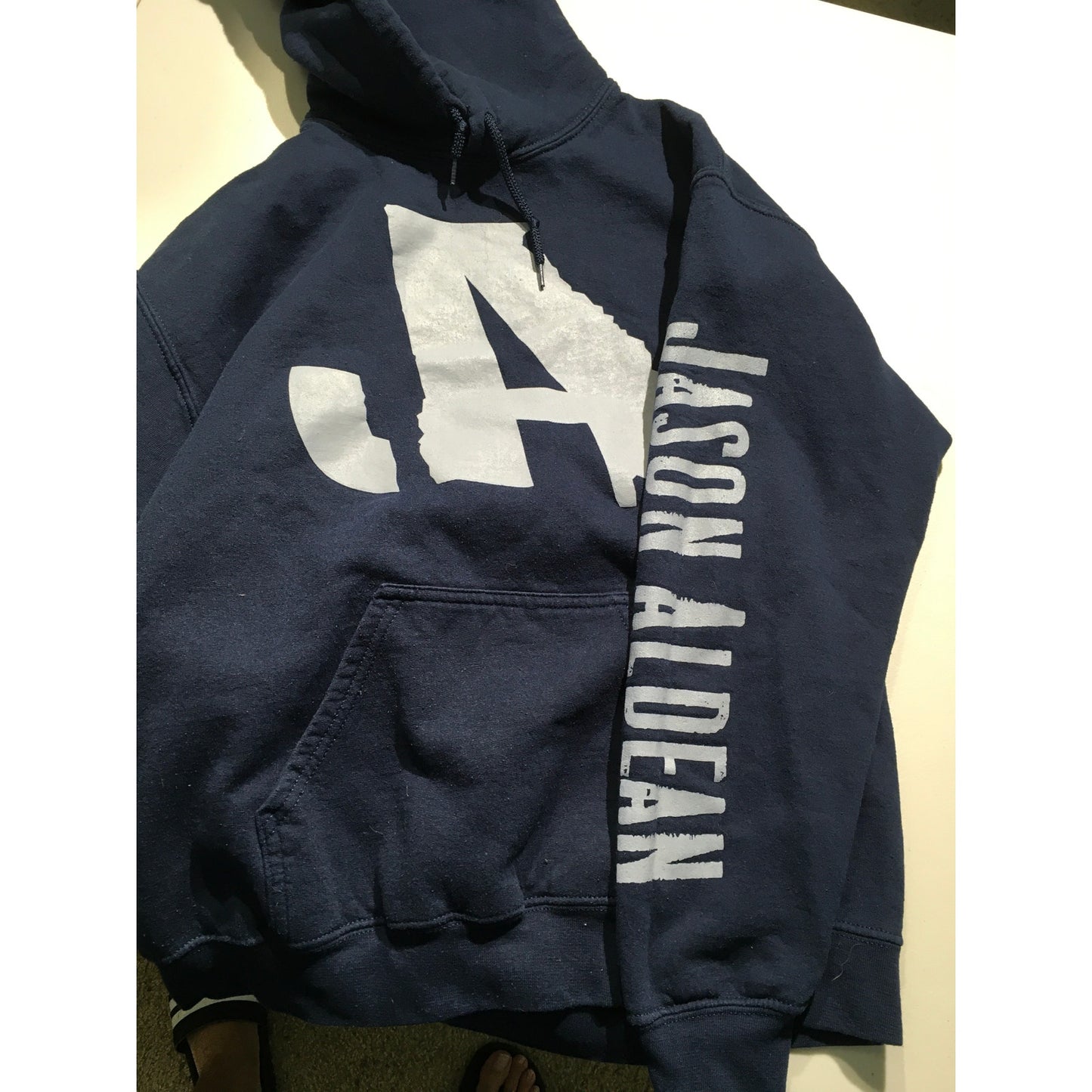 Jason Aldean Rock N' Roll Cowboy Tour Hoodie M - Country, Western, Music Merch