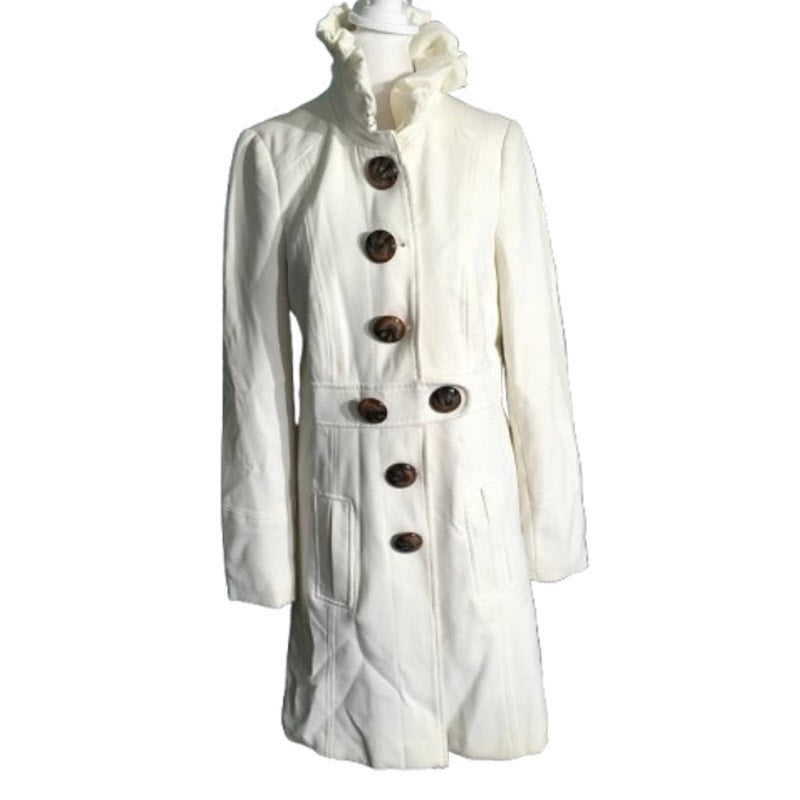 XOXO Cream Peacoat Size M - Feminine, Elegant, Classic