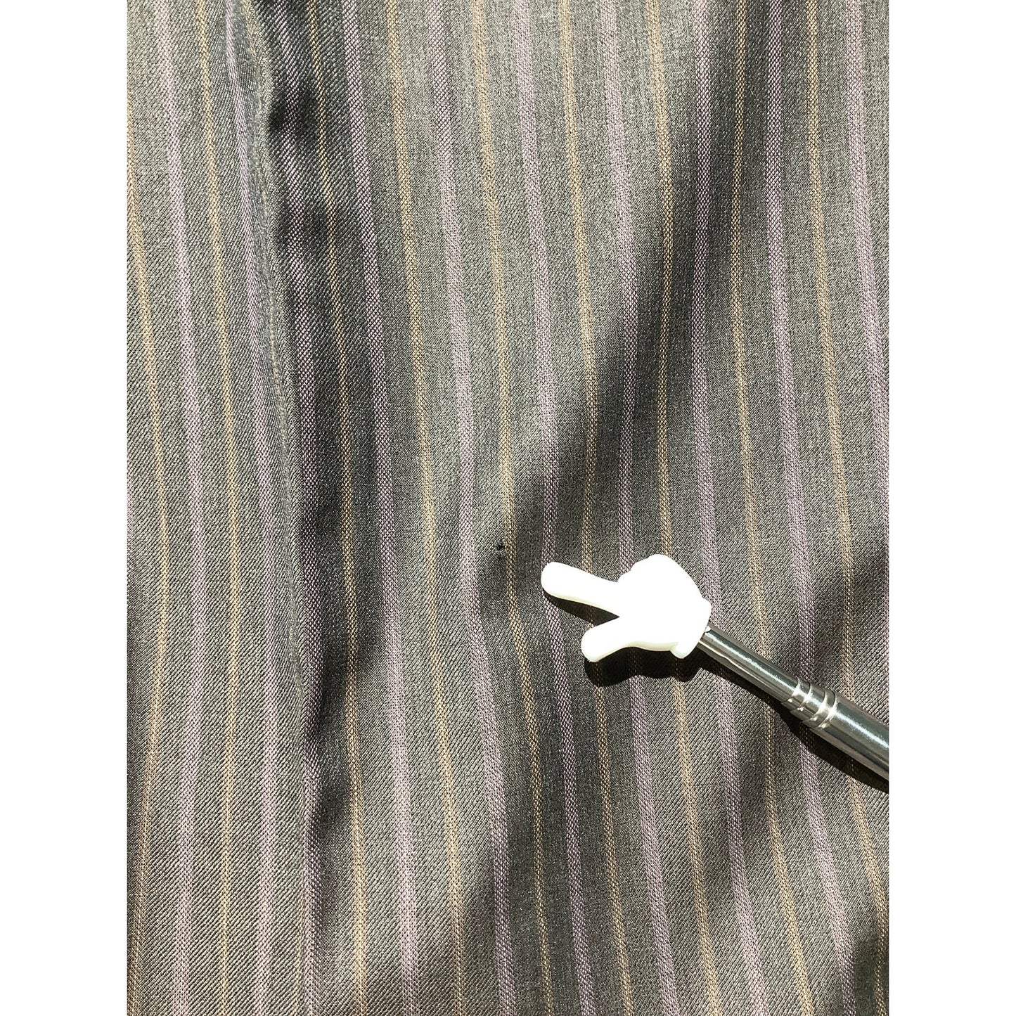 Phat Farm Brown Striped Dress Pants Men’s 38R — Pleated, Wool, Cuffed