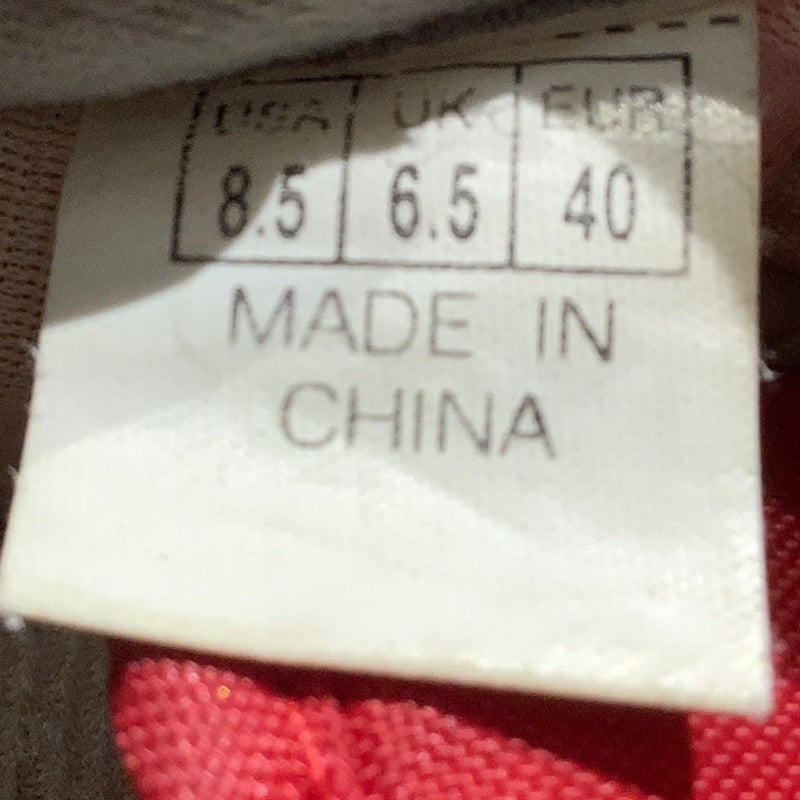 Saucony Jazz Original Sneakers Red/Gray Men’s 8.5 — Retro, Athletic, Casual