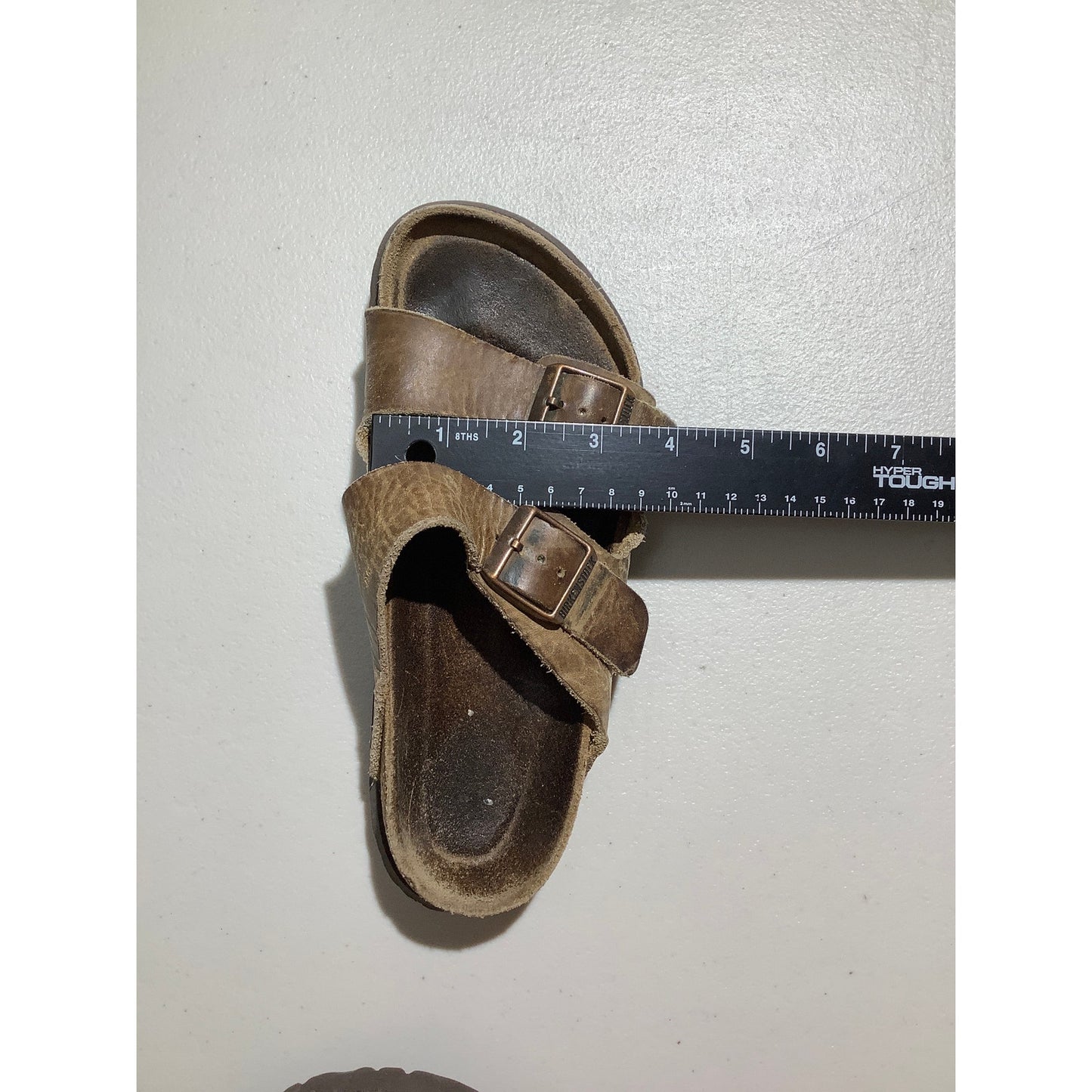 Birkenstock Brown Leather Two Strap Sandals — Comfort, Casual, Classic
