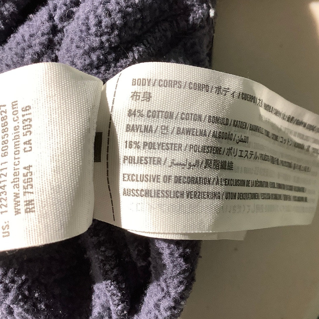 Abercrombie & Fitch Blue Sweatshirt Women’s Small – Oversized, Graphic, Vintage