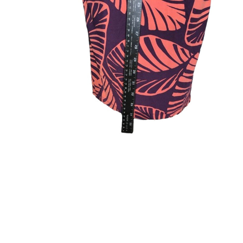 Boden Tropical Fern Print Dress Size 8 - Boho, Feminine, Resort