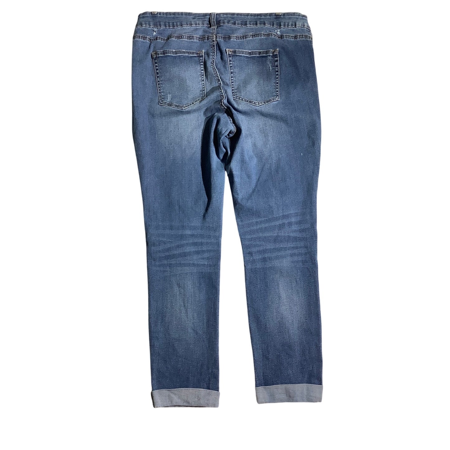 Wax Jean Rolled Cuff Capris Women’s Size 18 – Casual, Distressed, Relaxed