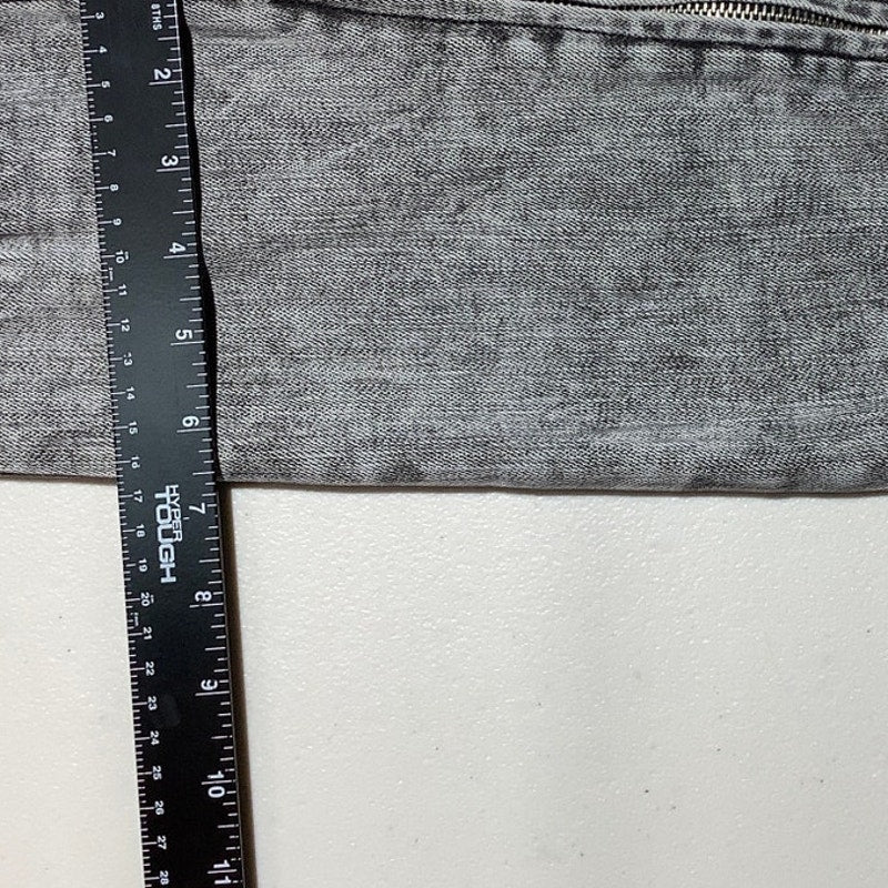 Reelistik NYC Gray Distressed Ankle-Zip Jeans Men’s 29 — Y2K, Streetwear,Casual
