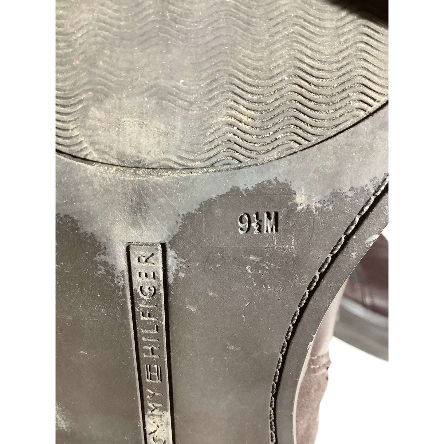 Tommy Hilfiger Irsela Leather Ankle Boots Women Size 9.5M —Classic, Fall, Preppy