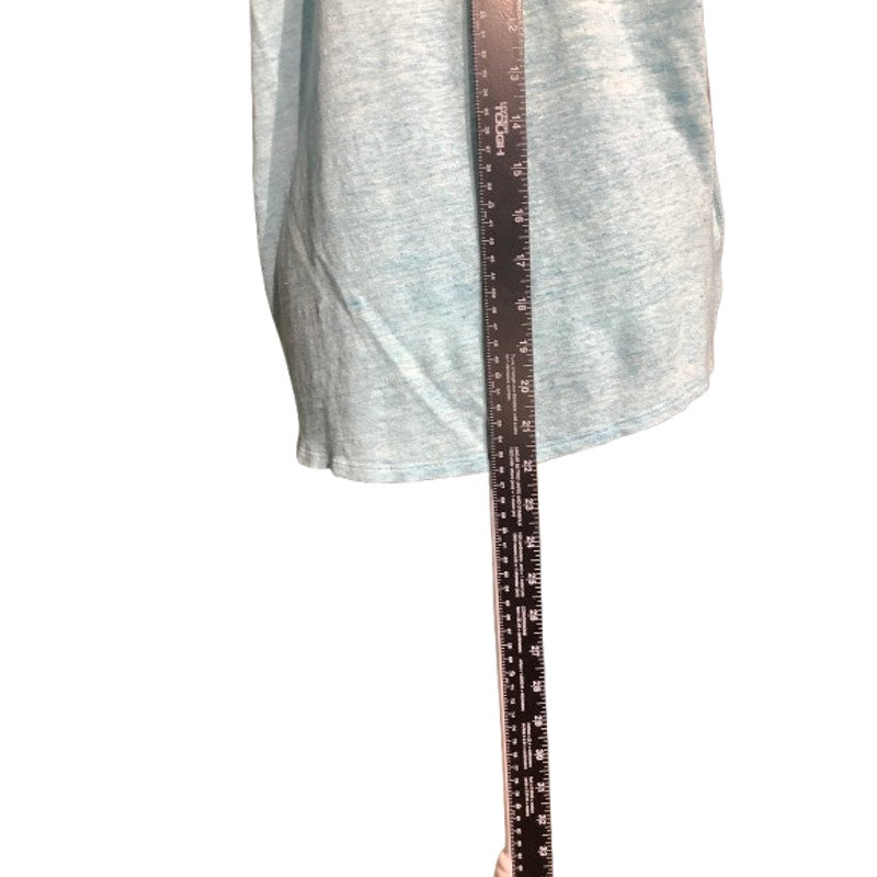 Tommy Bahama Light Blue T-Shirt Women’s Large – Relaxed, 100% Linen, Scoop Neck