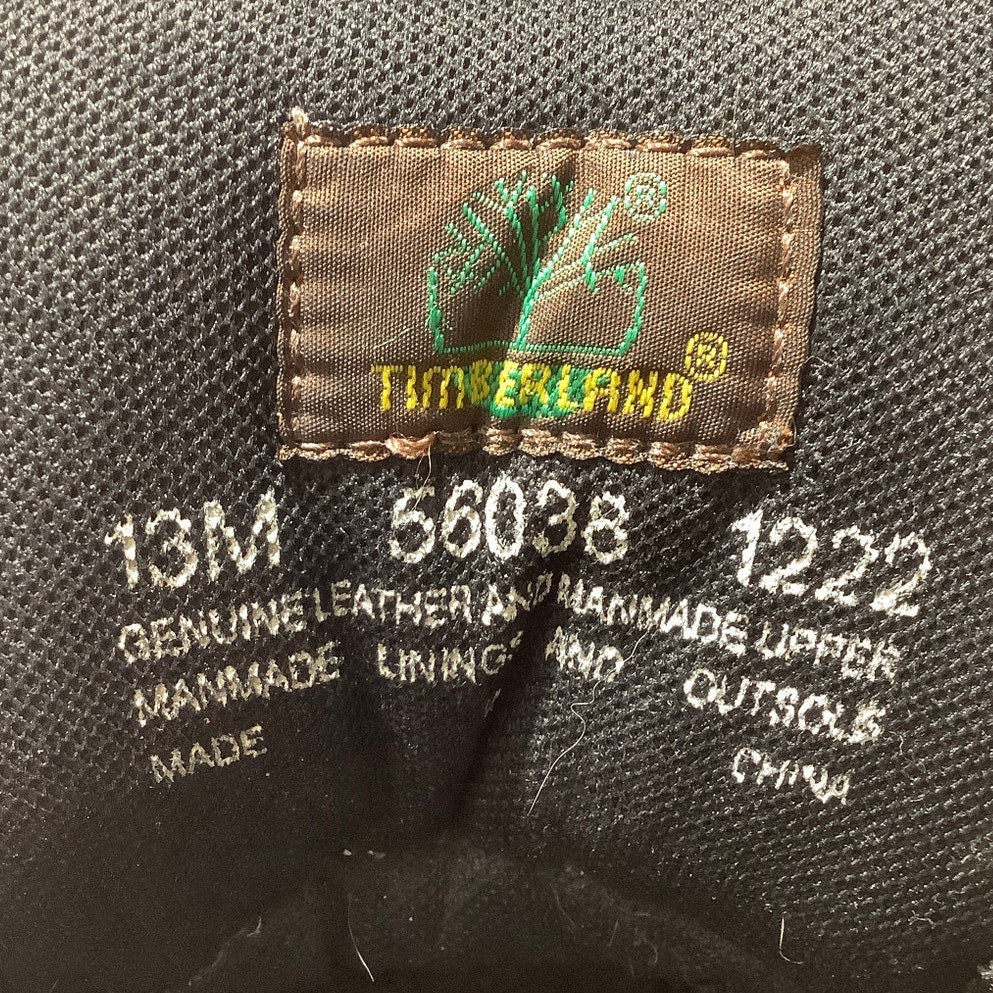 Timberland Leather Euro Hiker Boots Men’s Size 13M — Rugged, Classic, Durable