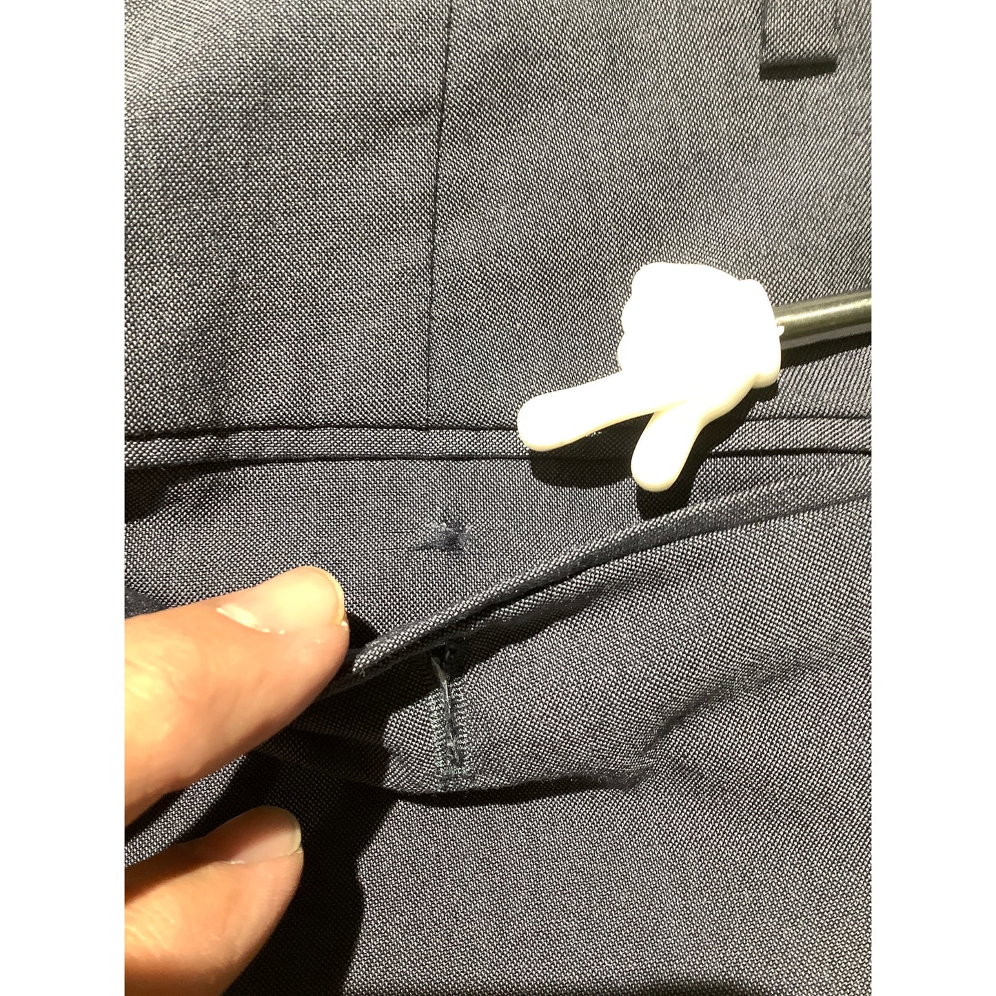 Saks Fifth Ave Wool Dress Slacks Men’s 42W — Classic Fit, Extra Soft, Tailored