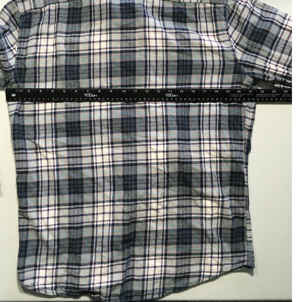 Urban Pipeline Men's Plaid Flannel Shirt LG - Grunge, Casual, 90s Style