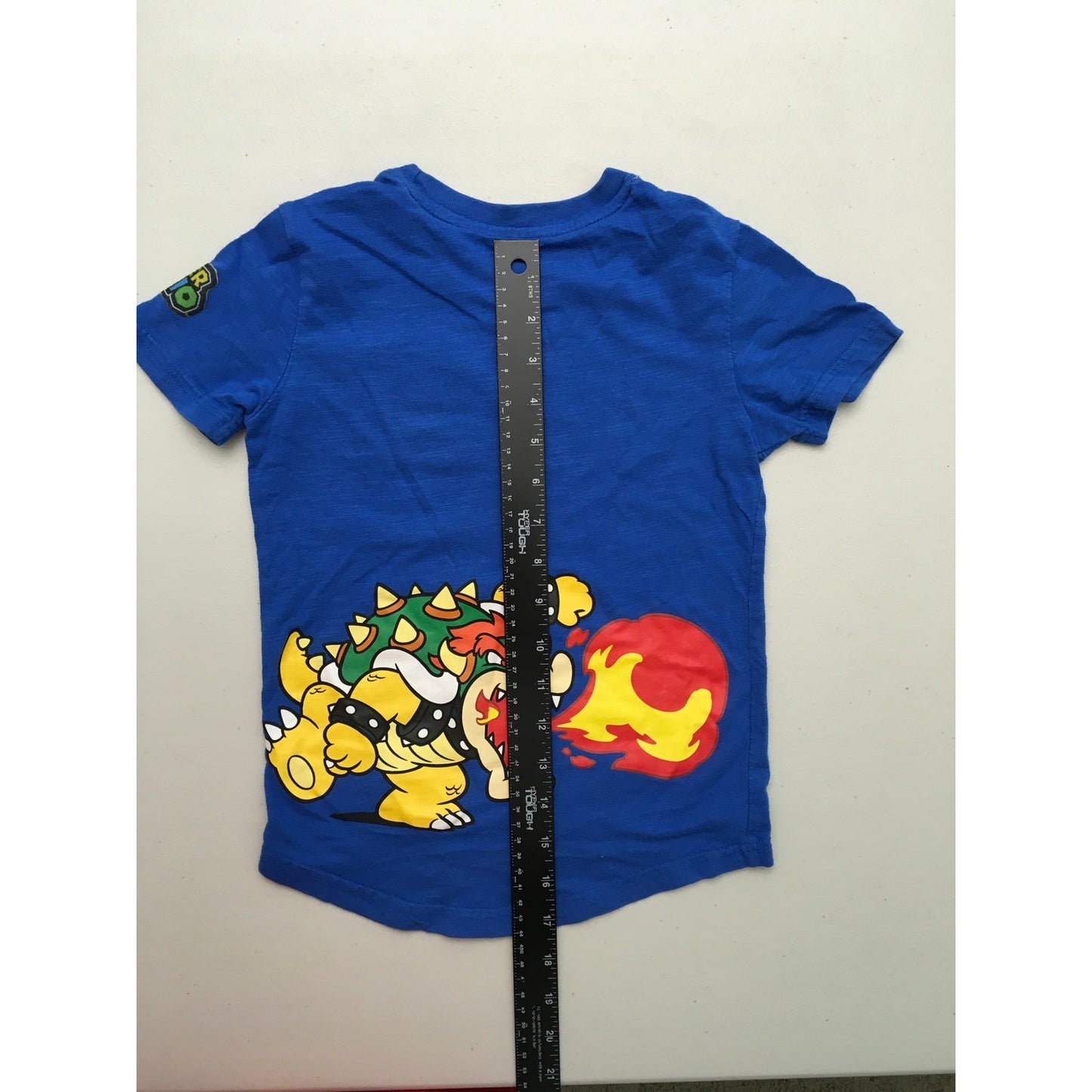 Super Mario Level Up T-Shirt Size XS (4-5) - Gamer, Retro, Casual