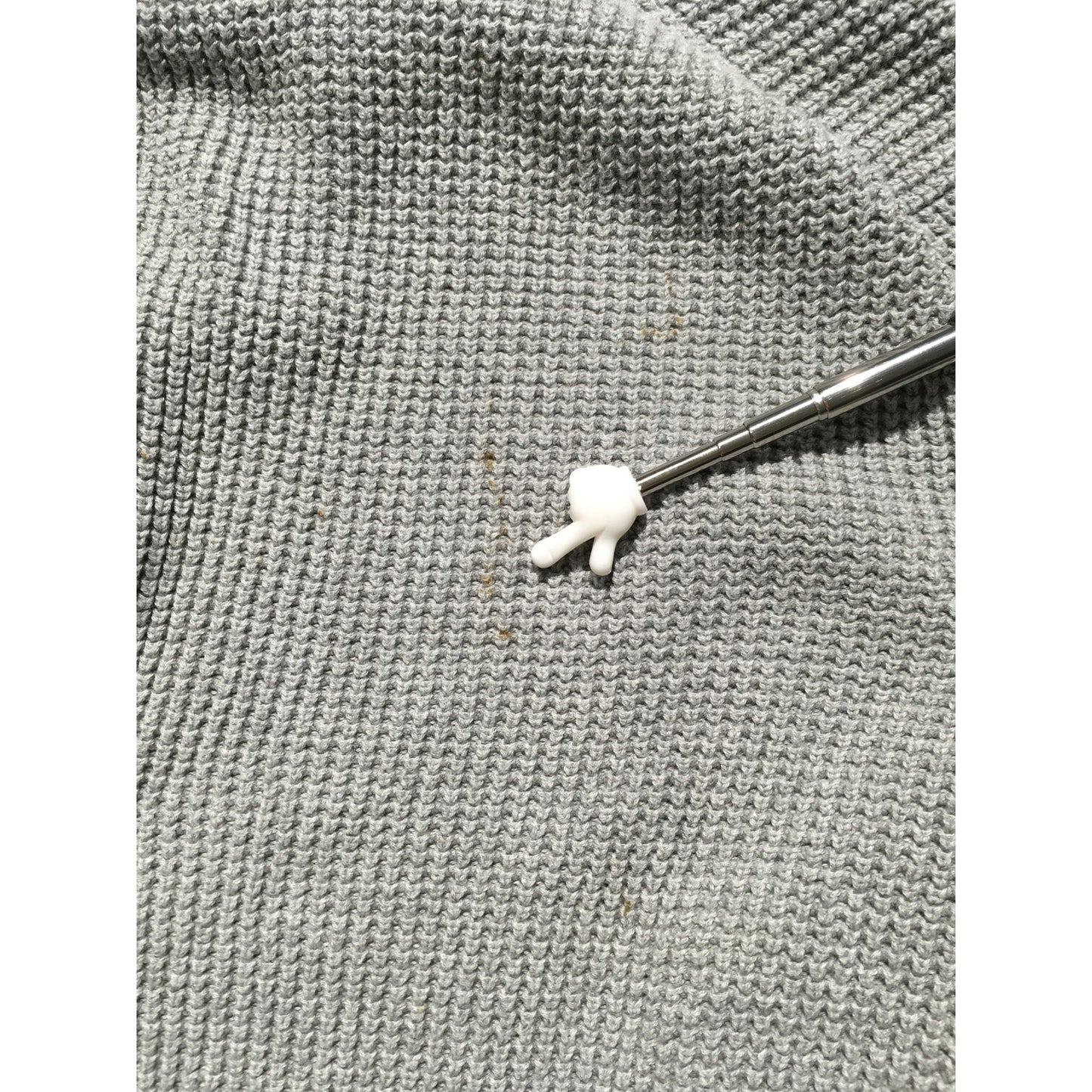 J.Crew Light Gray 1/4 Zip Sweater Size L - Classic, Preppy, Casual