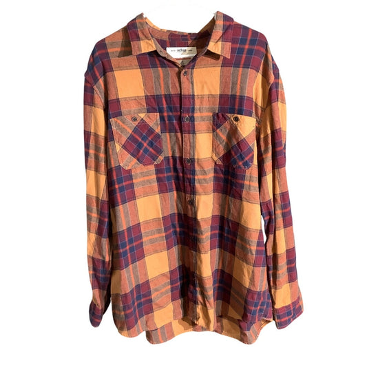 Urban Pipeline Flannel Shirt Men’s Size XXL – Rugged, Soft, Casual