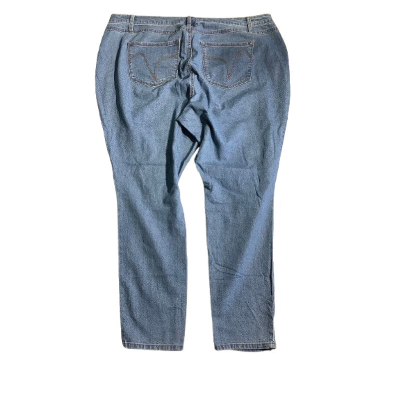 A3 High Rise Distressed Jeans Women’s Size 20W – High-Rise, Stretch, Casual