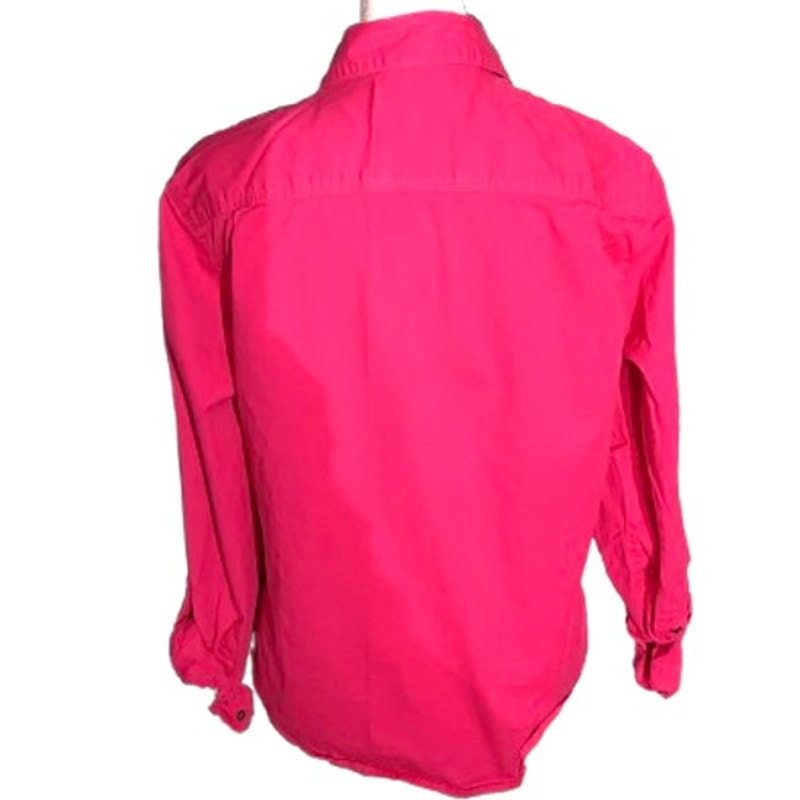 US Polo Assn Pink Collared Shirt Size L - Preppy, Casual, Classic