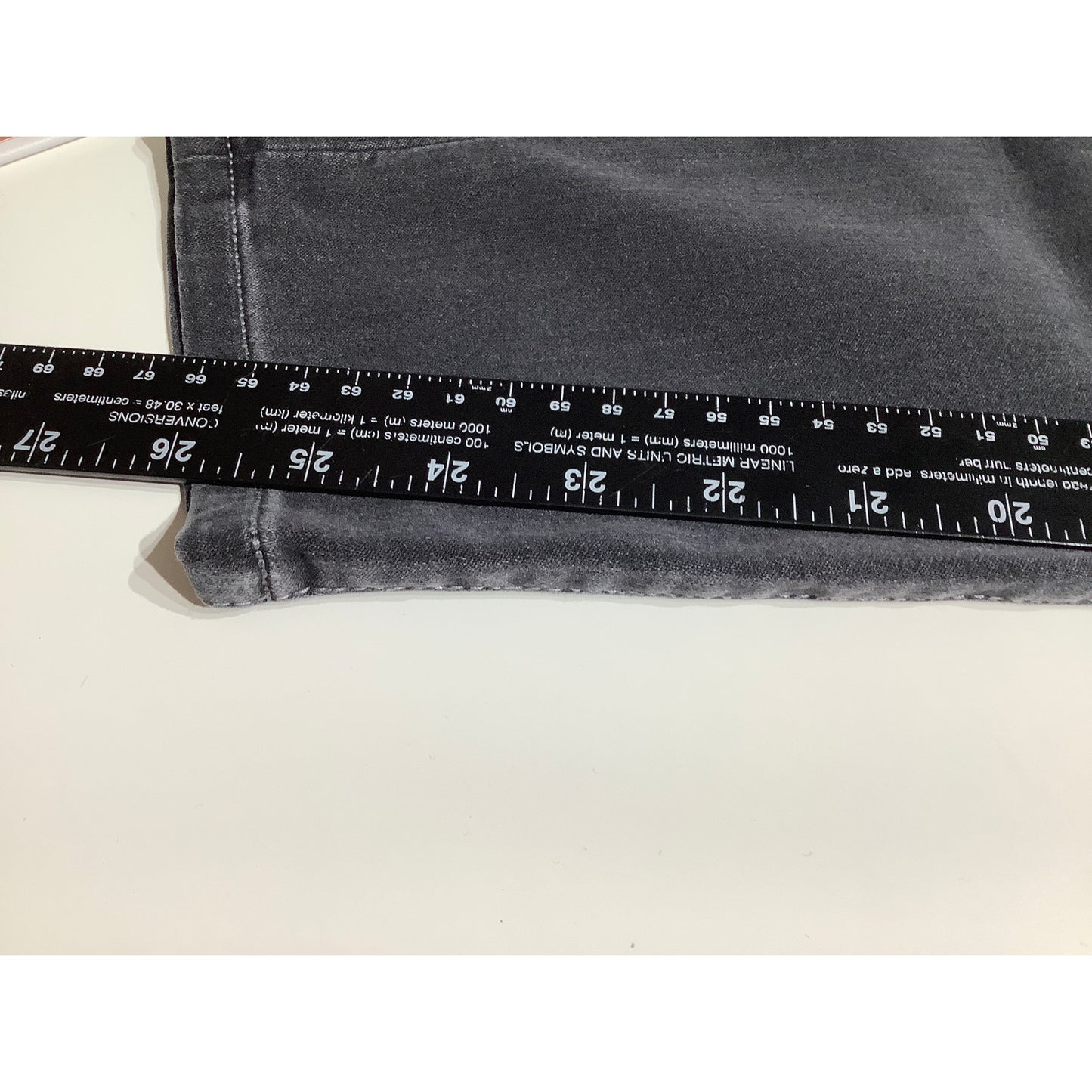 Liverpool Size 10 High-Rise Ankle Jeans Greyish Black -Minimalist, Modern, Sleek