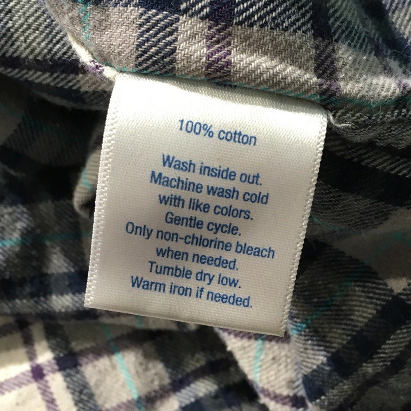 Urban Pipeline Men's Plaid Flannel Shirt LG - Grunge, Casual, 90s Style