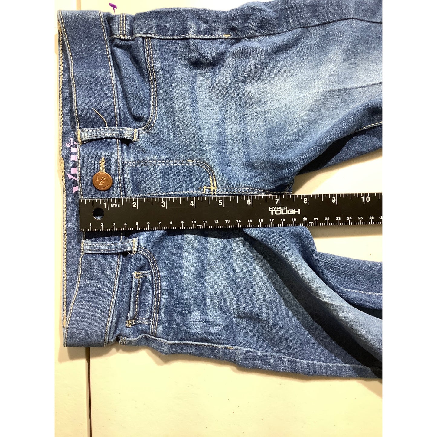 YMI Girl Skinny Jeans Child Size 8 – Denim Blue, Stretch, Casual