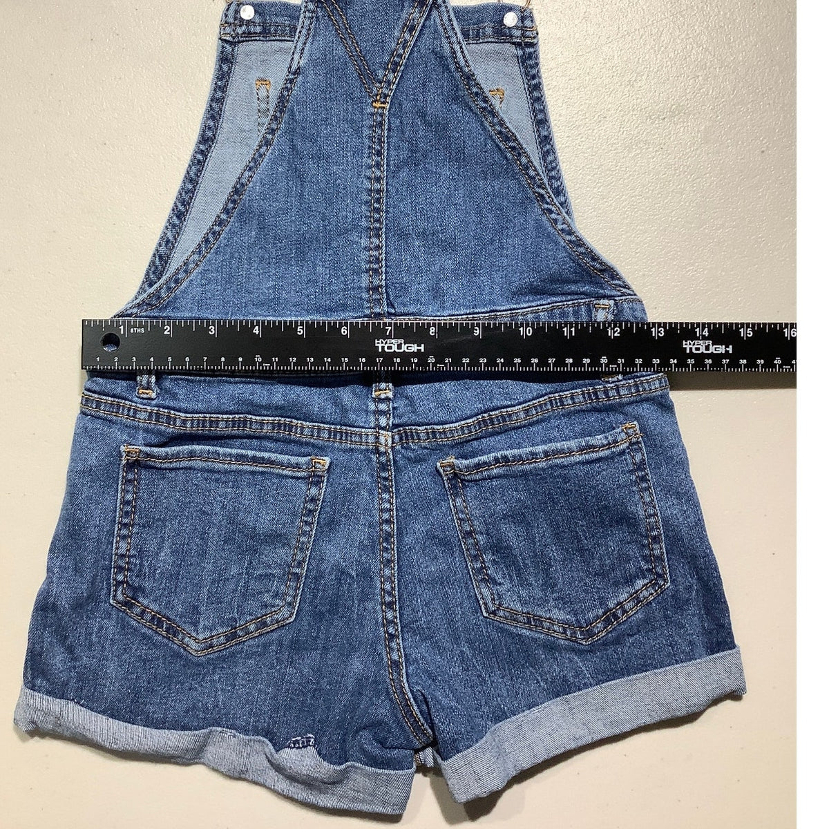 Jordache Denim Overall Shorts Child Size 7-8 M — Kids Fashion, Distressed, Jorts