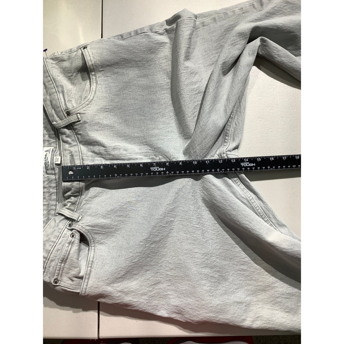 Abercrombie & Fitch 90s Jeans Women’s 33/16L – Wide Leg, High-Rise, Vintage