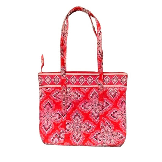 Vera Bradley Franklin Scarlett Tote - Retired Pattern, Spacious, Functional