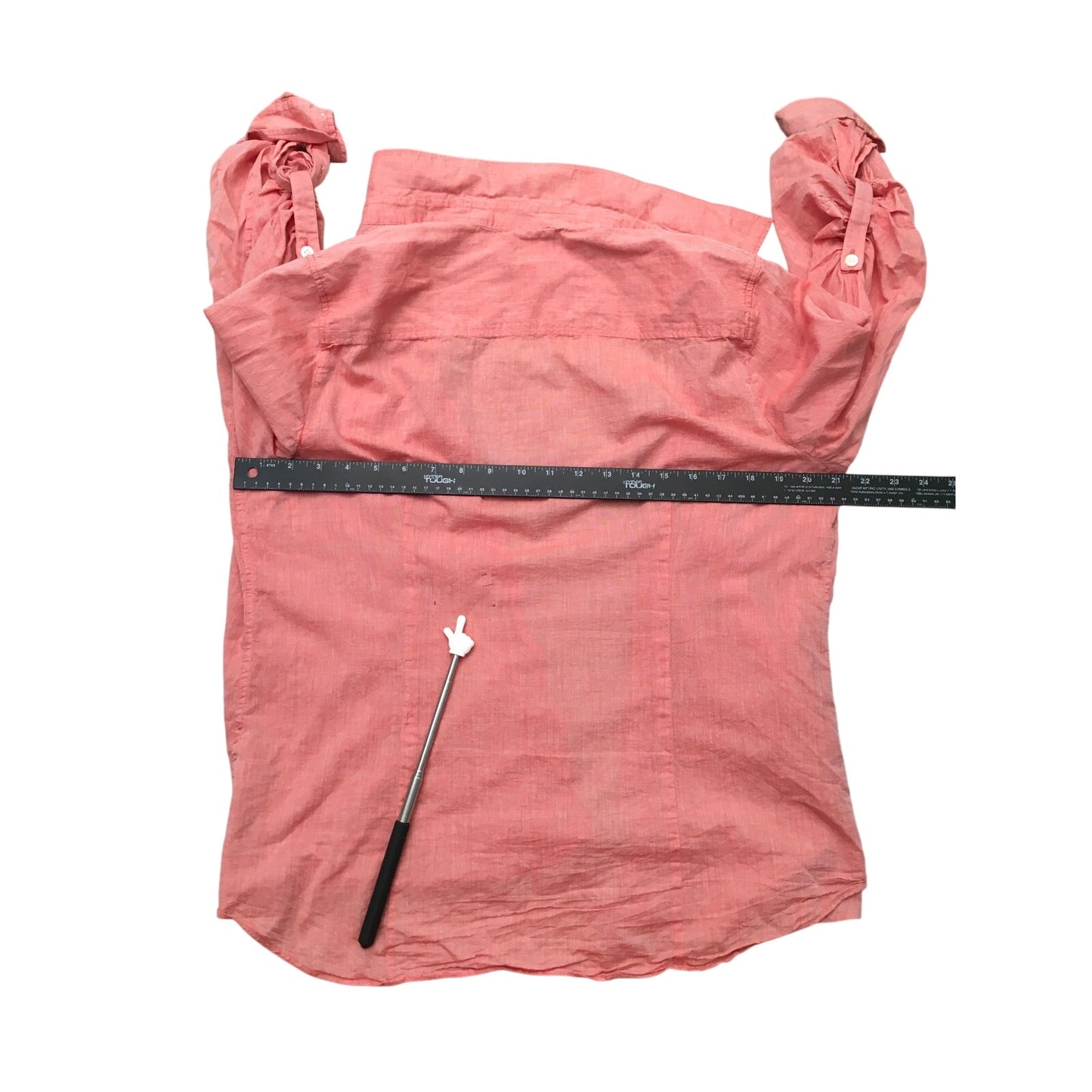 J.Crew Light Red Button-Down Shirt Size XL - Preppy, Casual, Everyday