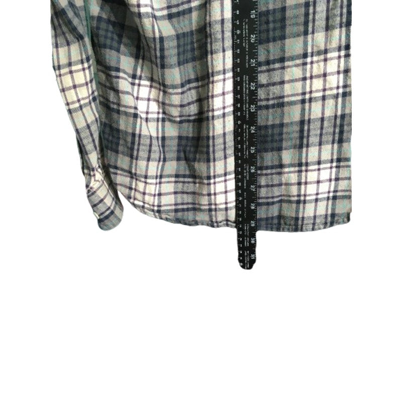 Urban Pipeline Men's Plaid Flannel Shirt LG - Grunge, Casual, 90s Style