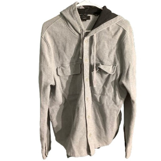 Vince. Button-Up Hoodie Men’s Size M – Casual, Heavyweight, Hooded