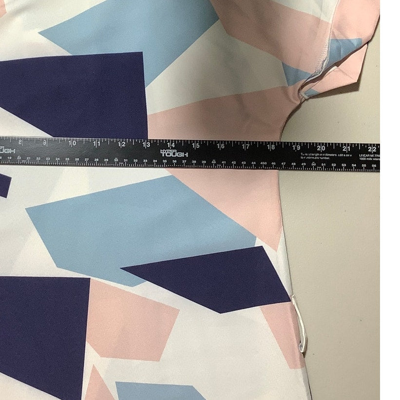 Isassy Geometric Shift Dress Women’s Size Small — Casual, Belted Option, Modern