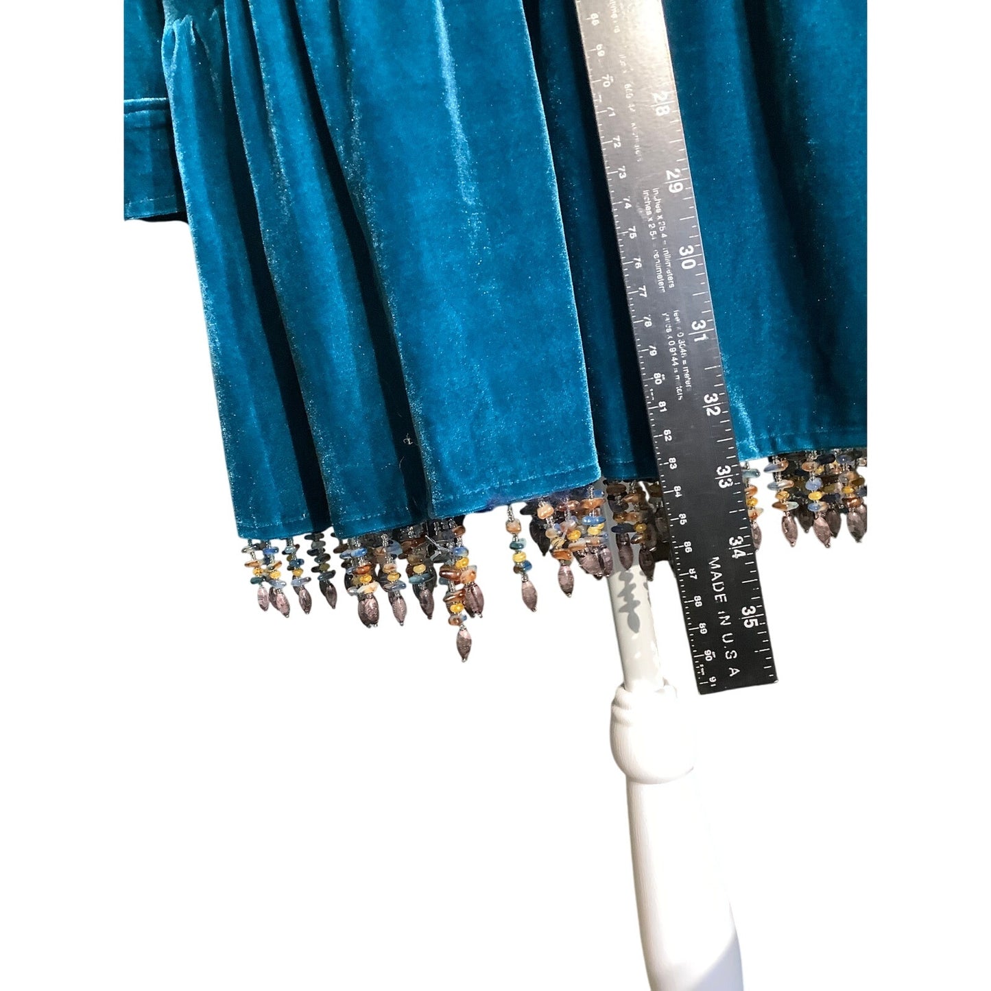 Without Borders Velvet Elvis Dress LG - Boho, Vintage, Coquette